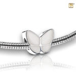 BD2092 Ash jewellery bead Butterfly