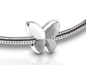 BD2020 Ash jewellery bead Butterfly