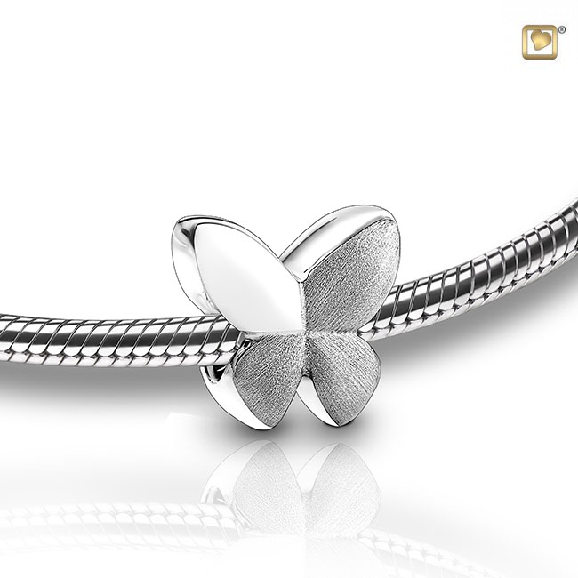 BD2020 Ash jewellery bead Butterfly