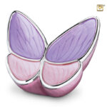 A1040
 Brass urn Butterfly