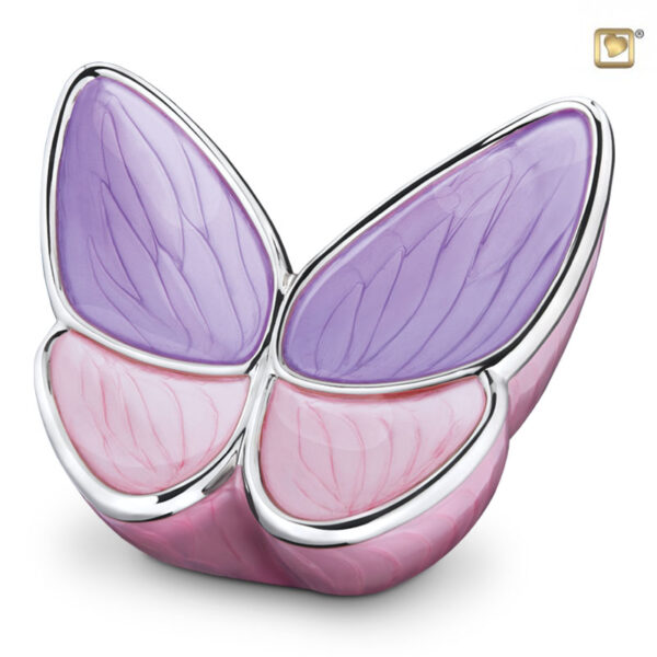 A1040
 Brass urn Butterfly