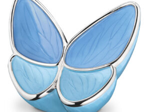 A1041 Brass urn Butterfly