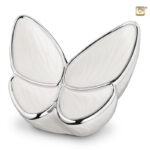 A1042 Brass urn Butterfly