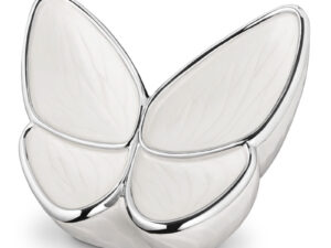 A1042 Brass urn Butterfly