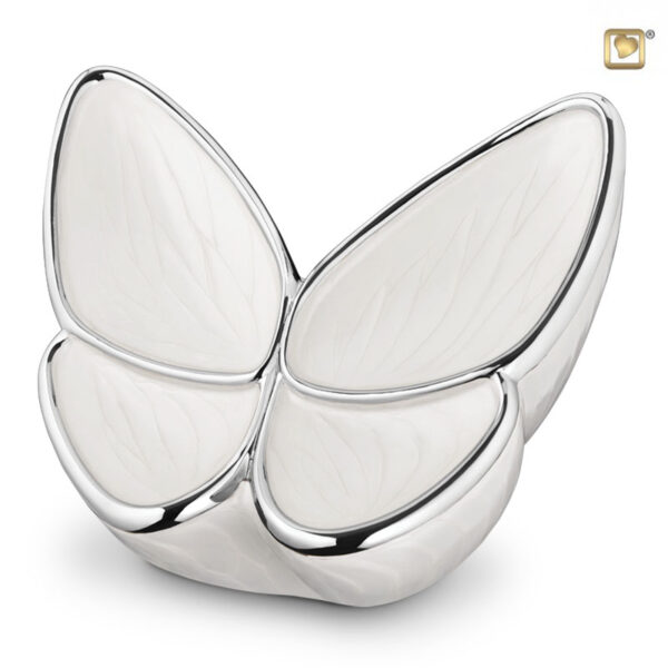 A1042 Brass urn Butterfly