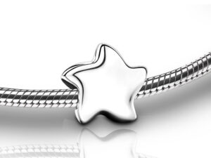 BHS 006 Ash jewellery bead ster