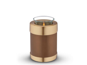 CHK 107 Brass candle holder