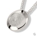 HF 095 Ash pendant with fingerprint