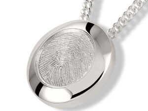 HF 095 Ash pendant with fingerprint