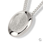 HF 096 Ash pendant with fingerprint