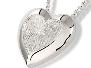 HF 097 Ash pendant with fingerprint