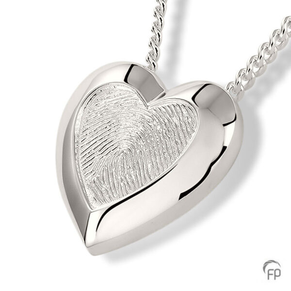 HF 097 Ash pendant with fingerprint