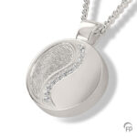 HF 099 Ash pendant with fingerprint
