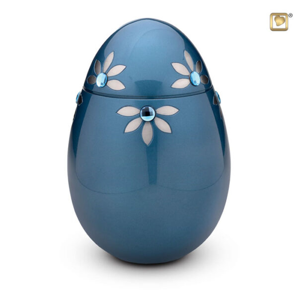 A271 Brass urn Nirvana Azure