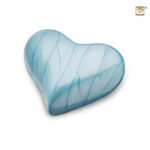 H668 Brass keepsake heart