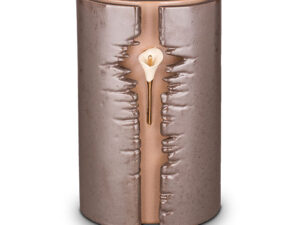 KU 103 L Ceramic urn with LEDs