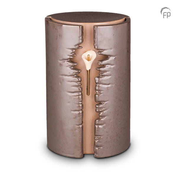 KU 103 L Ceramic urn with LEDs