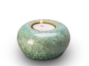KU 301 K Ceramic candle holder crystal lacquer