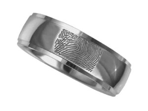RF 05.6 - Ring glossy with fingerprint