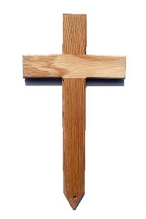 Small Oak Gravemarker