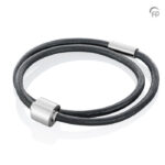 TBB 001 L Tadblu Barrel bracelet Leather black