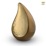 TD 001 Brass urn Teardrop