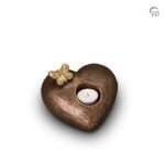 UGK 001 AT Ceramic urn bronze