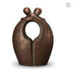 UGK 014 B Ceramic urn bronze