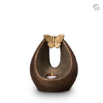 UGK 037 AT Ceramic urn bronze