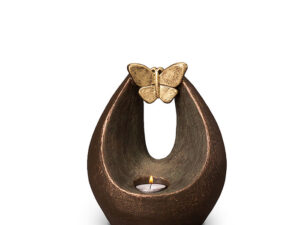 UGK 037 AT Ceramic urn bronze