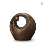 UGK 039 B Ceramic urn bronze