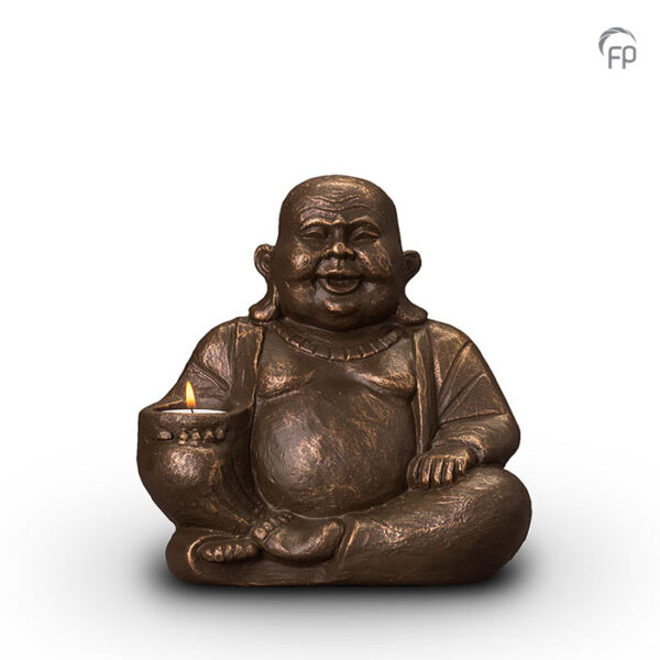 UGK 042 AT Ceramic urn bronze