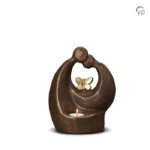UGK 045 AT Ceramic urn bronze