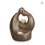 UGK 045 BT Ceramic urn bronze