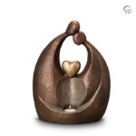 UGK 061 BT Ceramic urn bronze