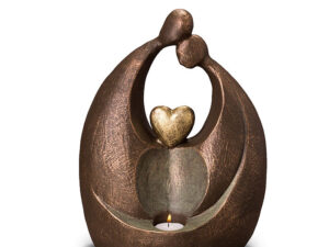 UGK 061 BT Ceramic urn bronze