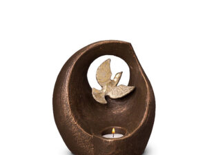 UGK 069 AT Ceramic urn bronze