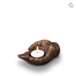UGK 142 AT Ceramic urn bronze