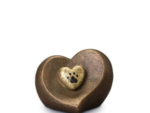 UGK 201 Ceramic pet urn bronze