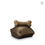 UGK 202 Ceramic pet urn bronze