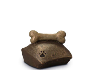 UGK 202 Ceramic pet urn bronze