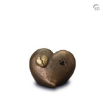 UGK 203 Ceramic pet urn bronze
