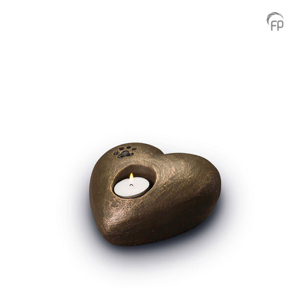 UGK 204 Ceramic pet urn bronze