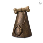 UGK 206 Ceramic pet urn bronze