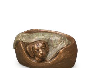 UGK 217 Ceramic pet urn bronze
