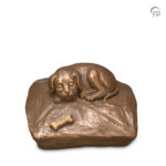 UGK 218 Ceramic pet urn bronze