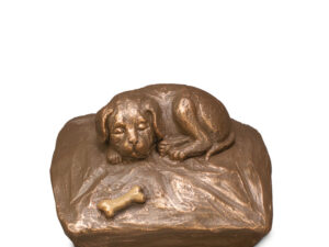UGK 218 Ceramic pet urn bronze