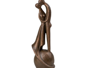 UGK 504 Ceramic urn bronze - I loved and lost you