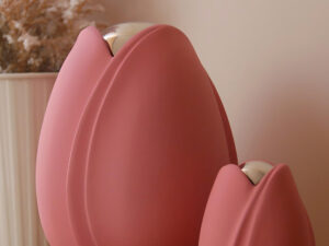 A1053 Tulip Standard Adult Un Pink & Pol Silver - Image 3