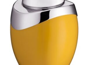 A360 Amore Standard Adult Urn Yellow & Pol Silver - Image 1